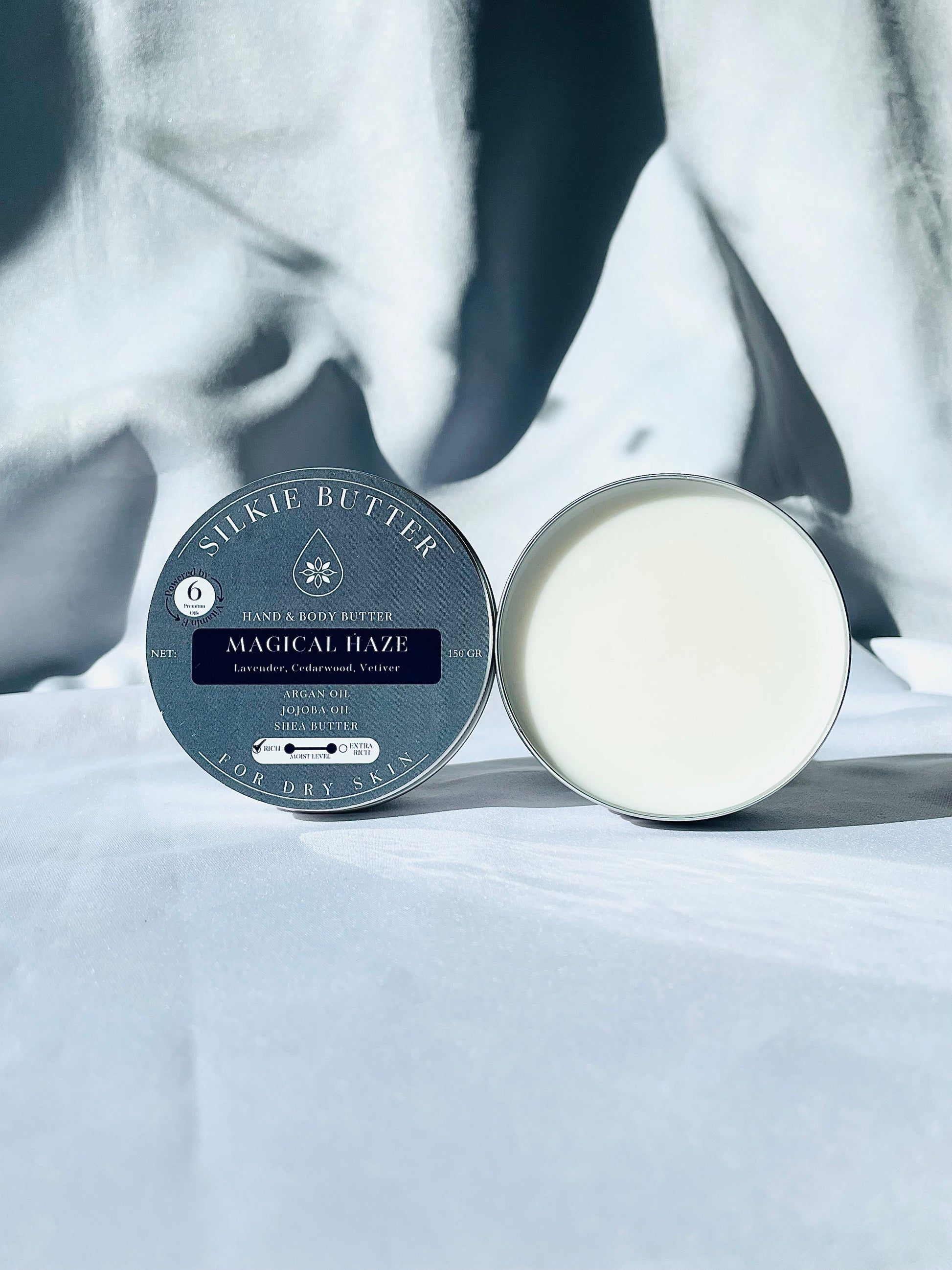 Side by Side Silkie Butter Magical Haze